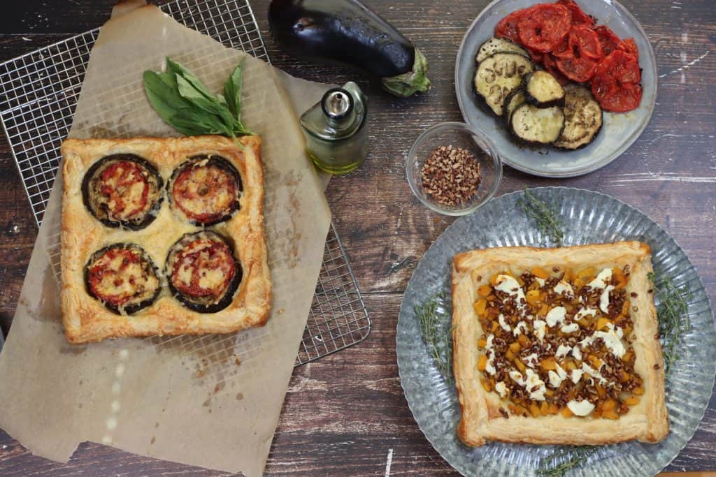 Veg Tart With Puff Pastry: Savory Delight for Plant-Based Foodies