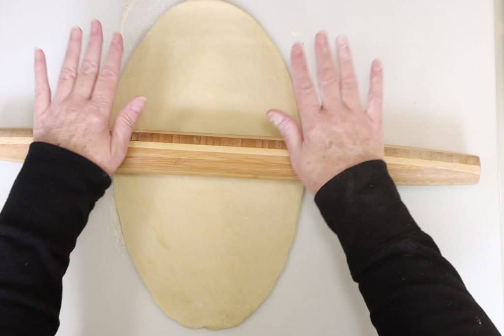roll the dough any shape you want - I love ovals and rectangles. What do you like?