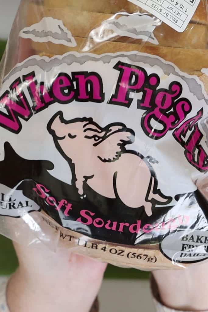 Great sourdough bread option for this sandwich from When Pigs Fly