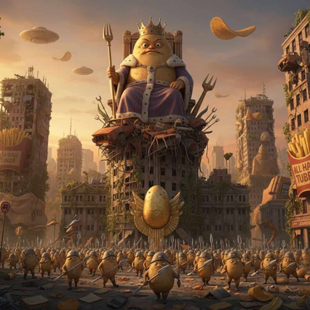 baked potatoes ruling the world